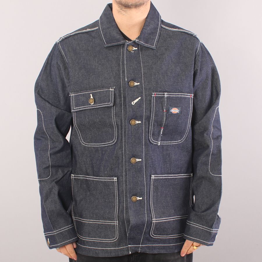 Dickies 100 Chore Jacket (UNISEX) - Raw Denim