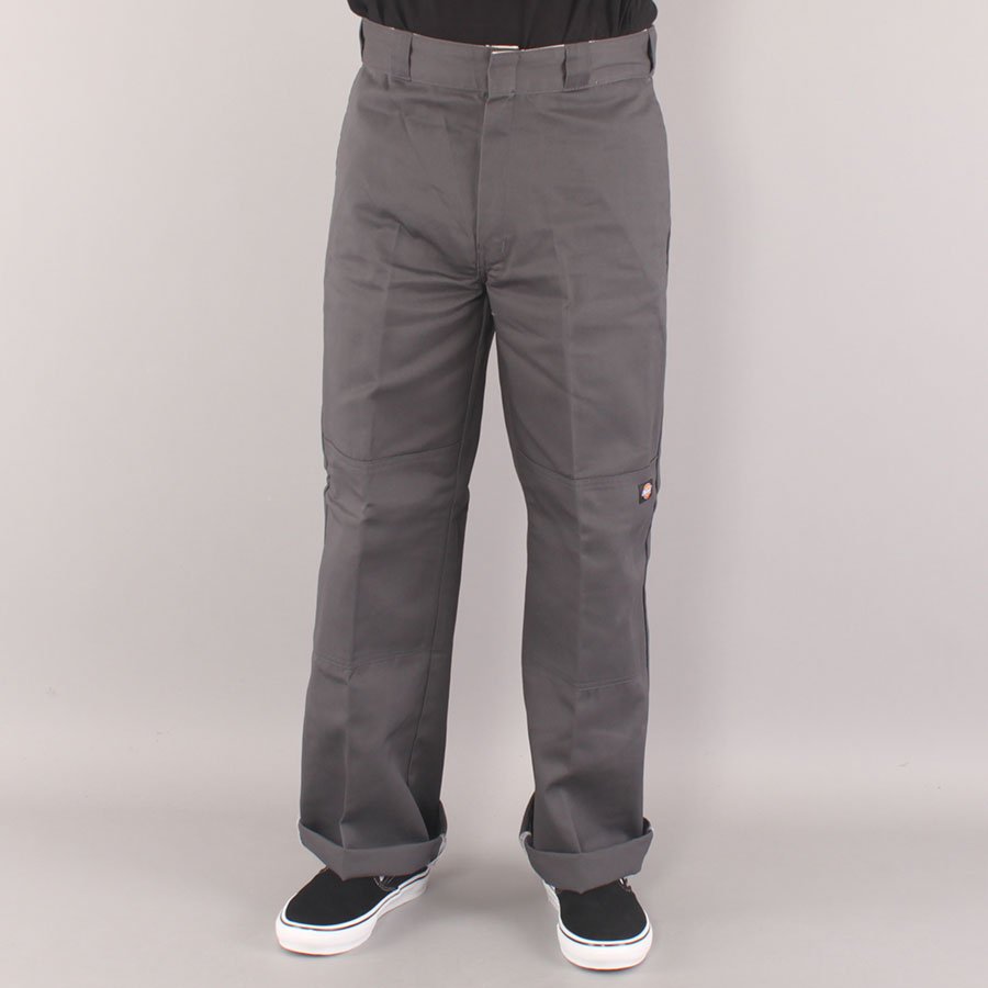 Dickies Double Knee Twill Work Pant Chino - Charcoal Grey
