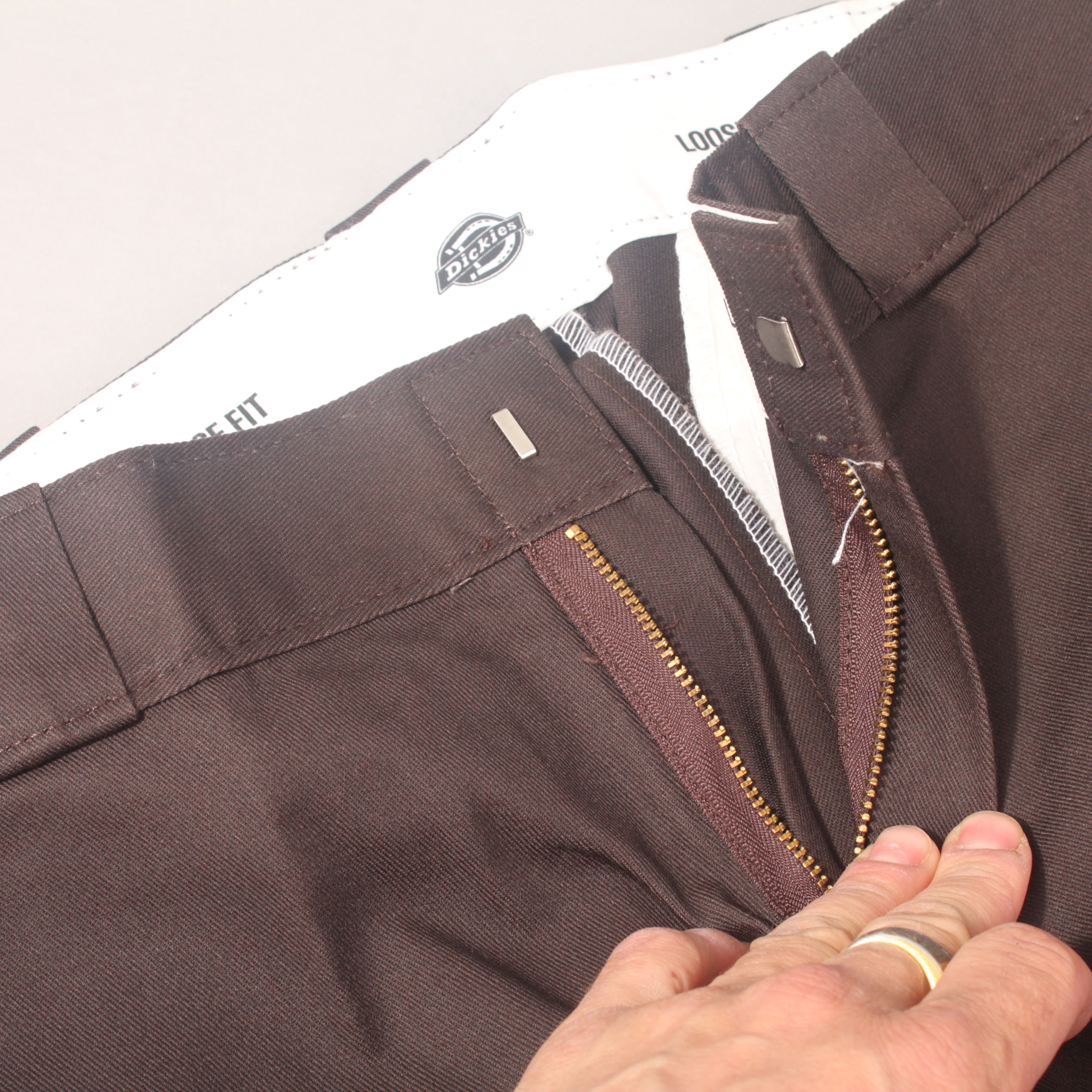 Dickies Double Knee Twill Work Pant Chino - Dark Brown