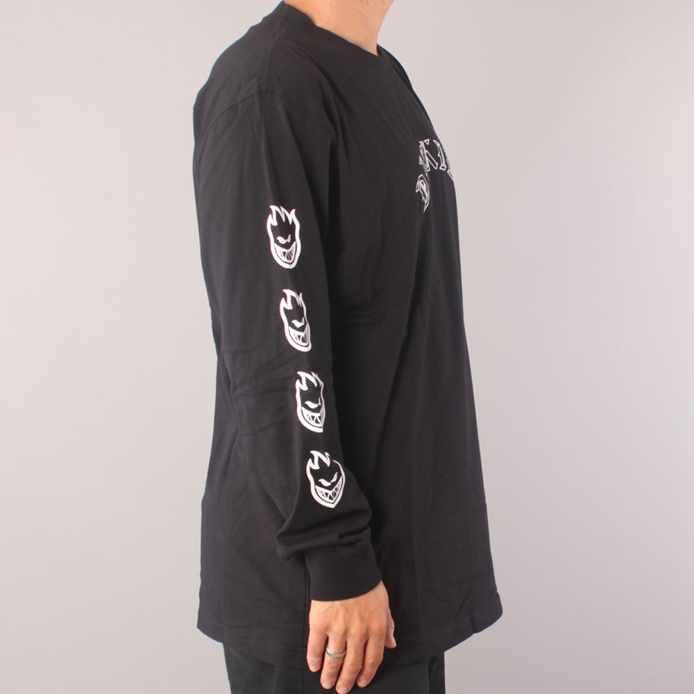 Dickies x Spitfire KIDS LS  T-shirt - Black