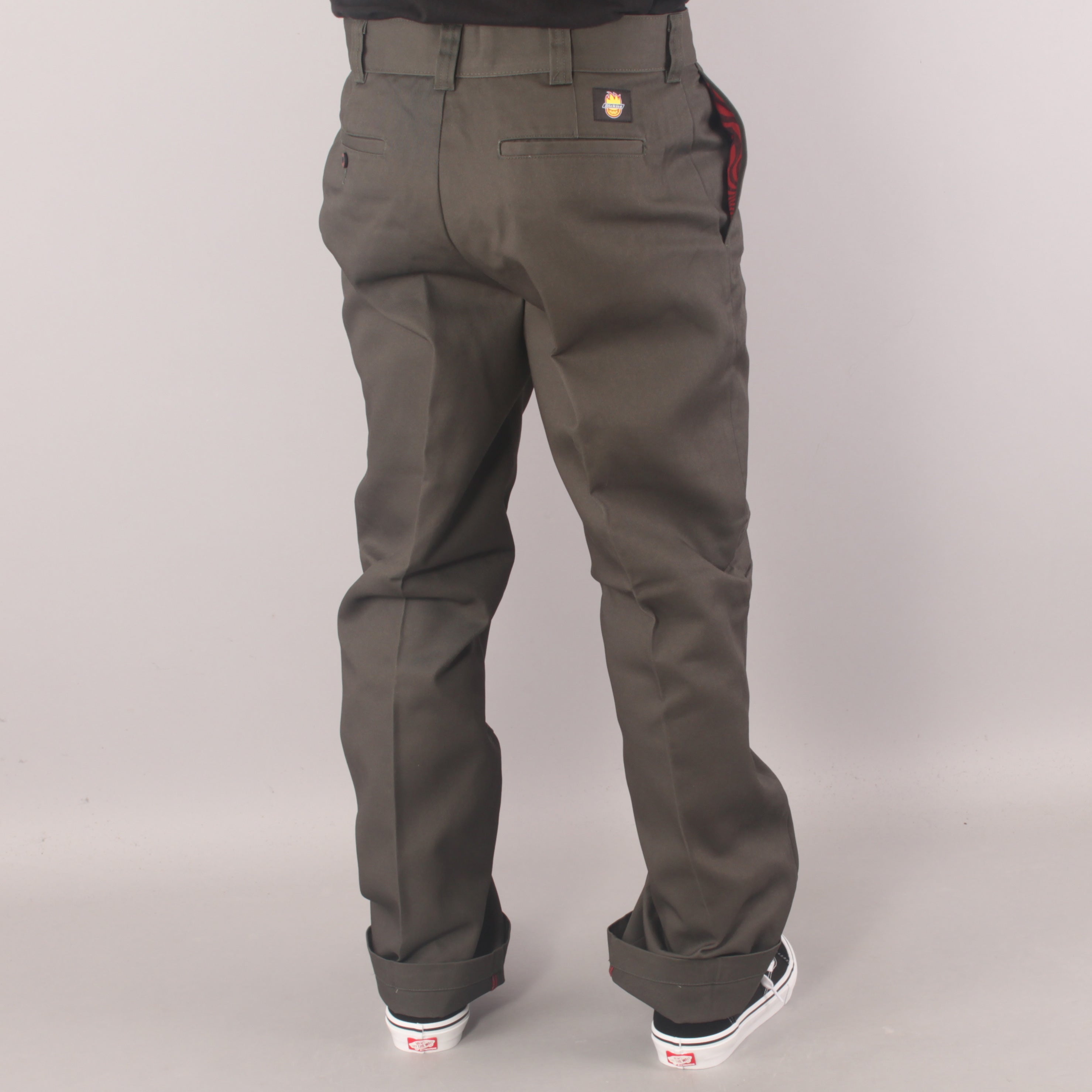 Dickies x Spitfire Double Knee Twill YOUTH / KIDS Work Pant Chino - Olive Green