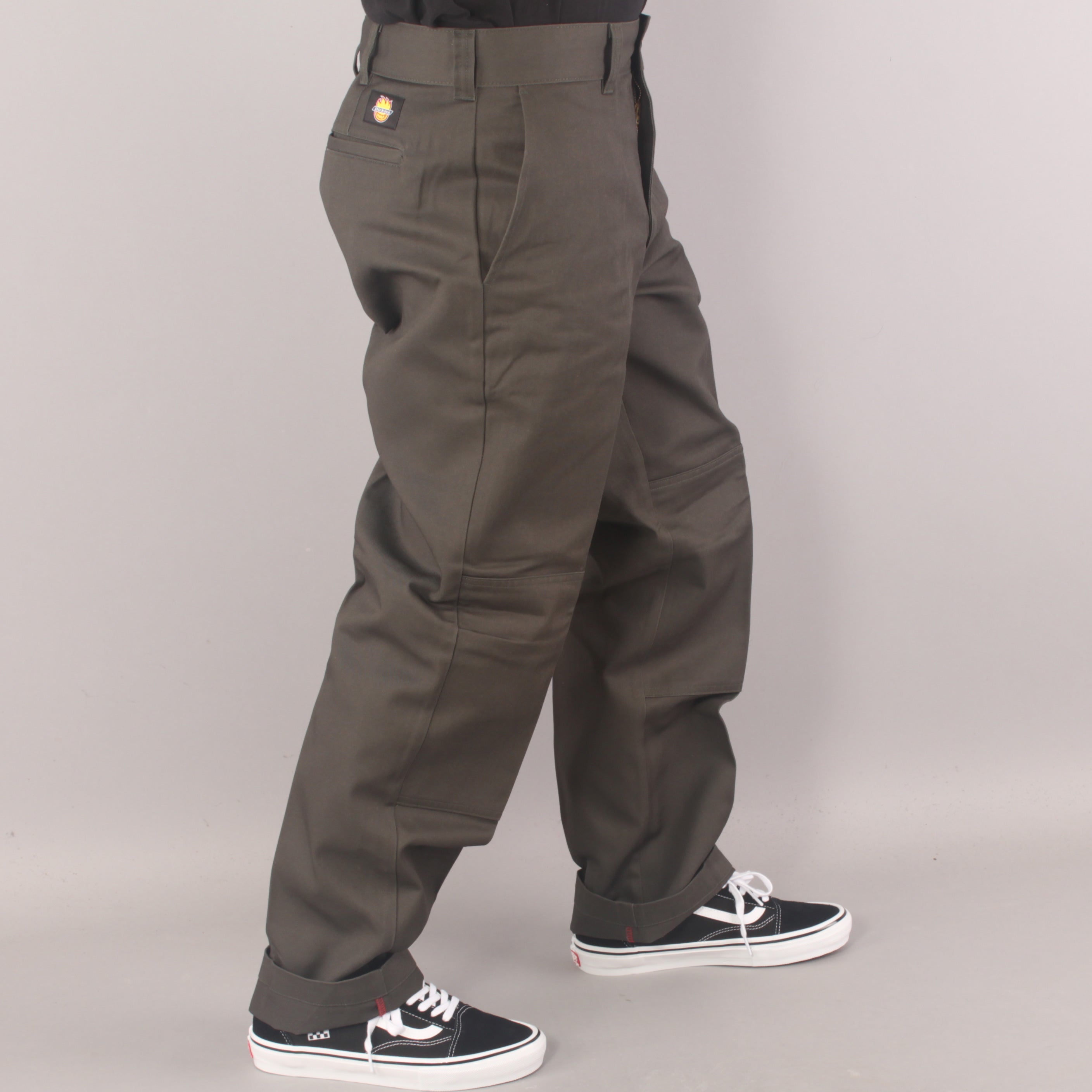 Dickies x Spitfire Double Knee Twill Work Pant Chino - Olive Green