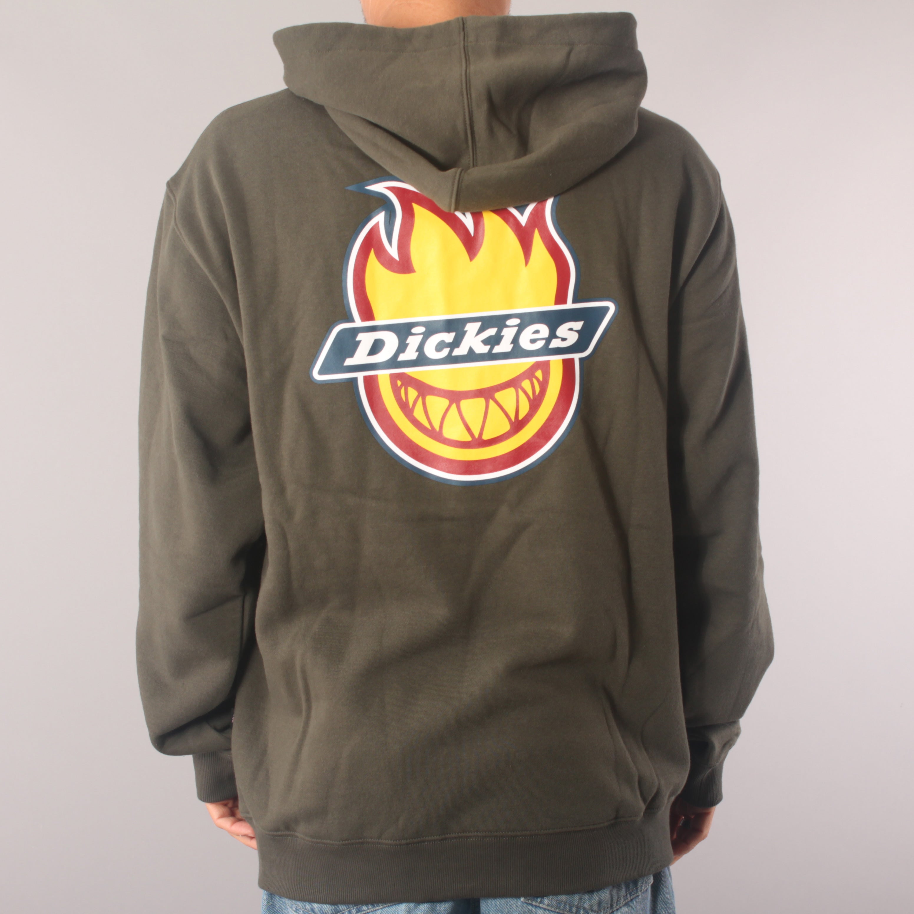 Dickies x Spitfire KIDS Hoodie - Olive Green