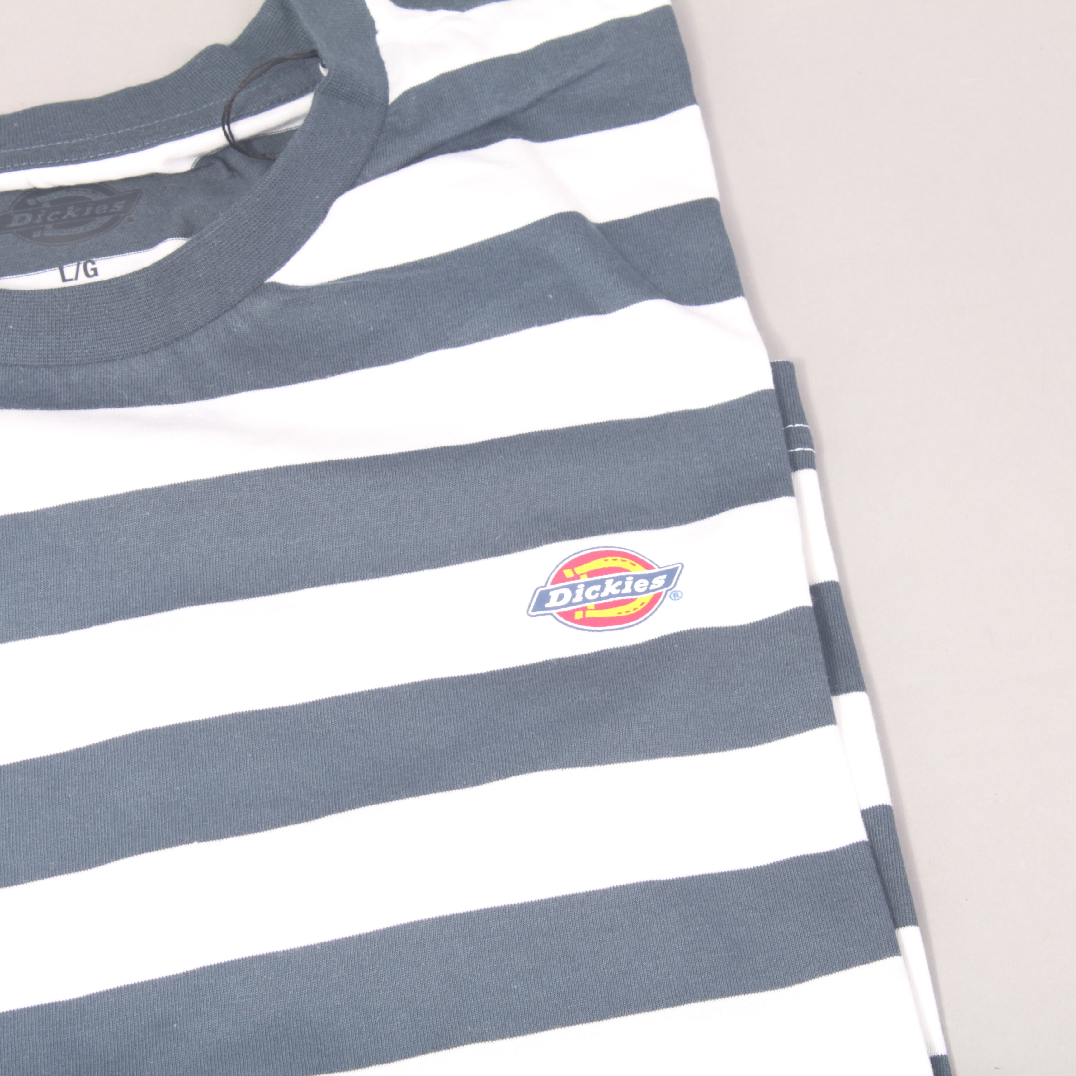 Dickies Rivergrove Stripe LS T-shirt - Air Force Blue