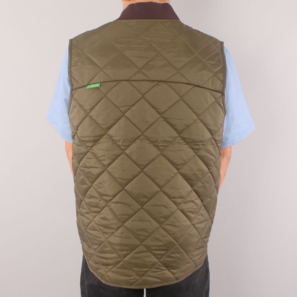 Dickies Alvarez Signature Quilted Vest - Military Green