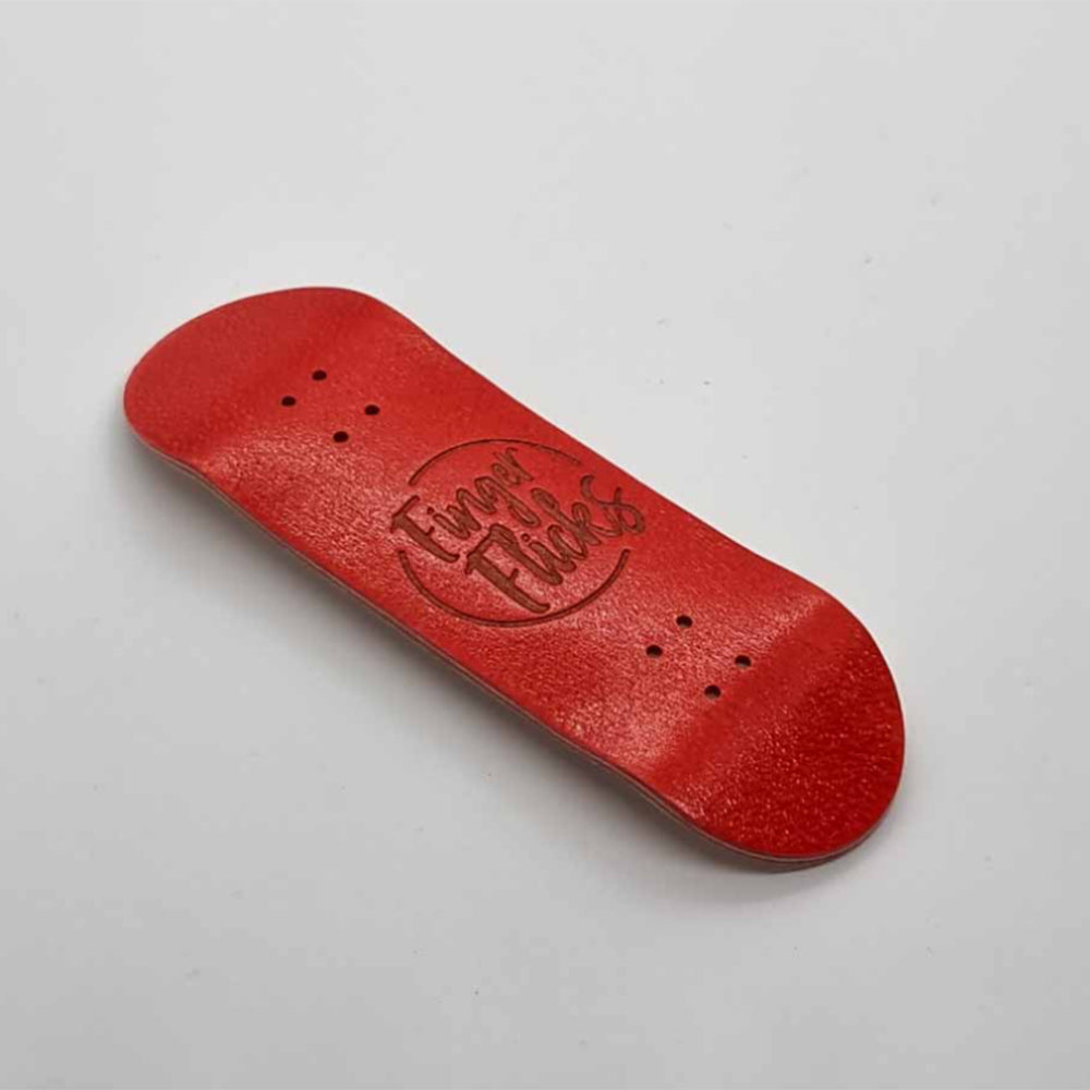 FingerFlicks Complete Fingerboard - Red Wood