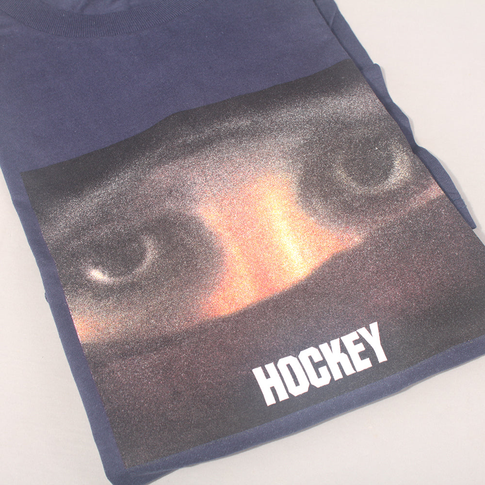 Hockey Crushed T-shirt - Navy