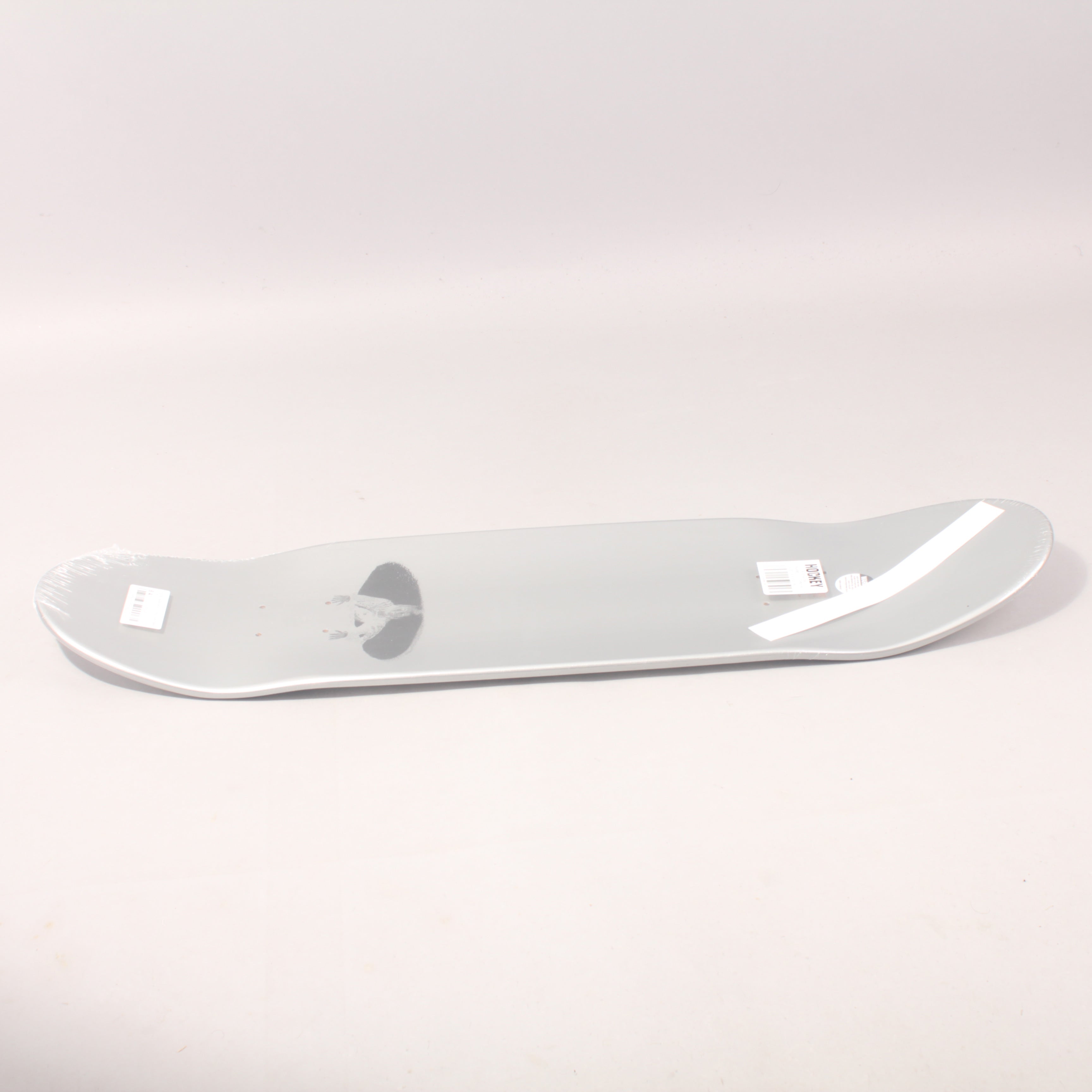 Hockey Onyx Skate Metal Silver Skateboard Deck - Egg Shape