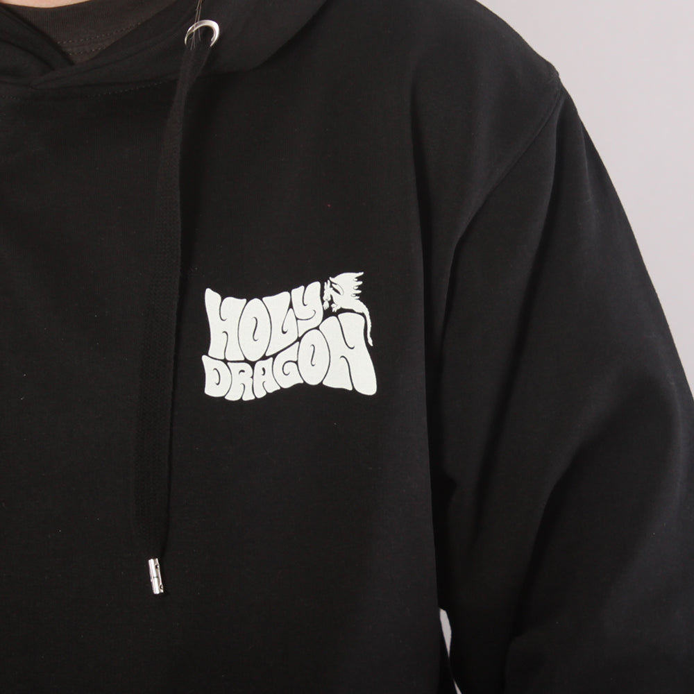 Holy Dragon Logo Hoodie - Black