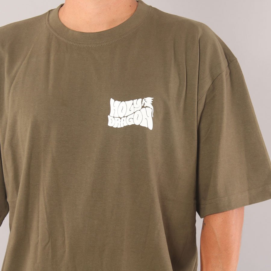 Holy Dragon Band T-shirt - Army Green