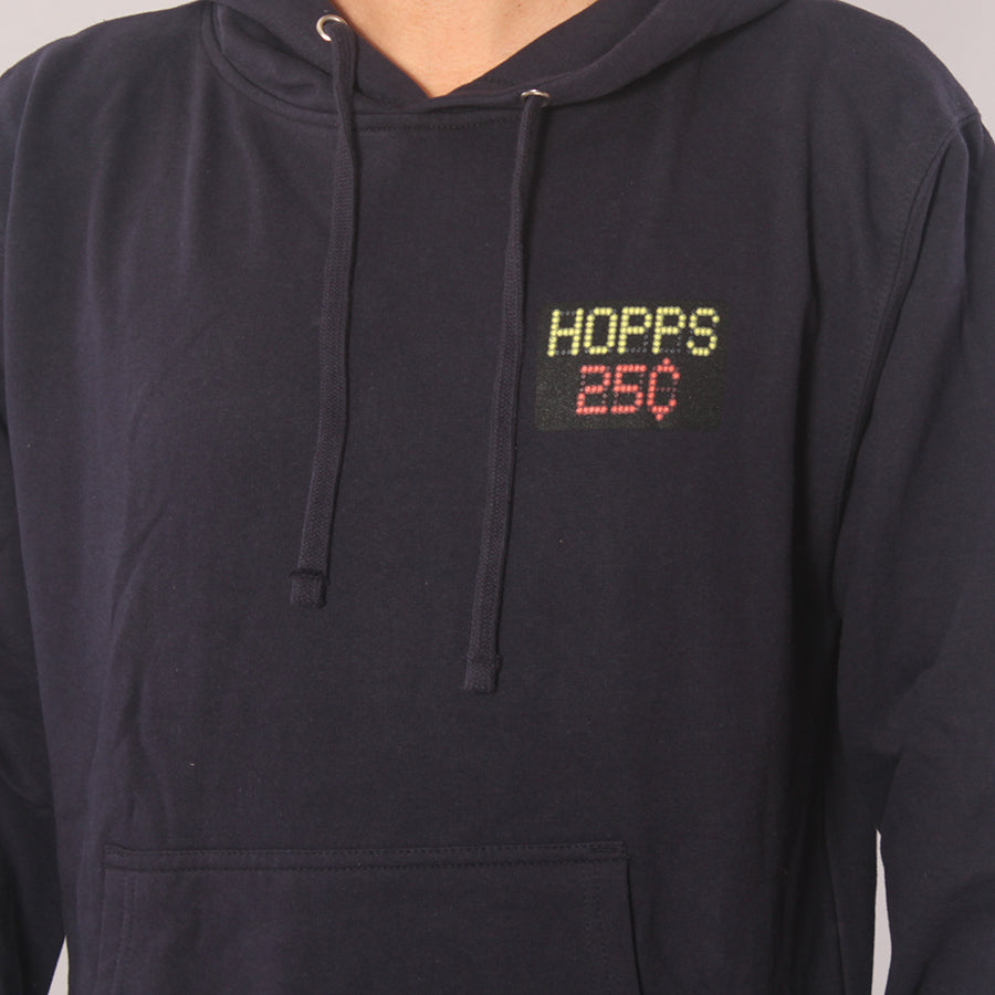 Hopps x Quarter Snacks Snackman Hood - Navy