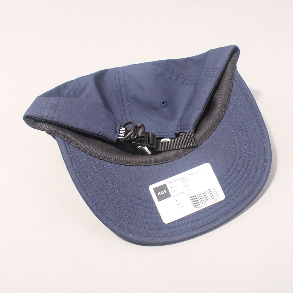 Huf Classic H Formless 6 Panel Cap - Navy/Navy