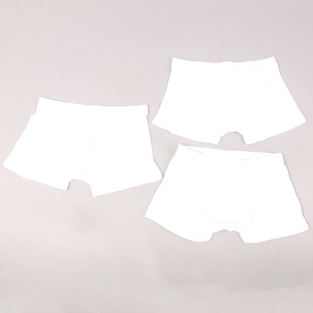 Blank Boxershorts 3 Pack - White