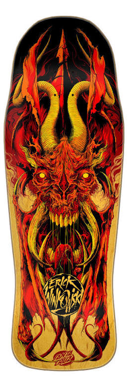 Santa Cruz Winkowski Primeval Shaped Skateboard Deck