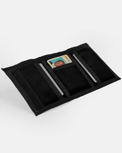 Thrasher Skate Mag Logo Velcro Wallet - Black/White