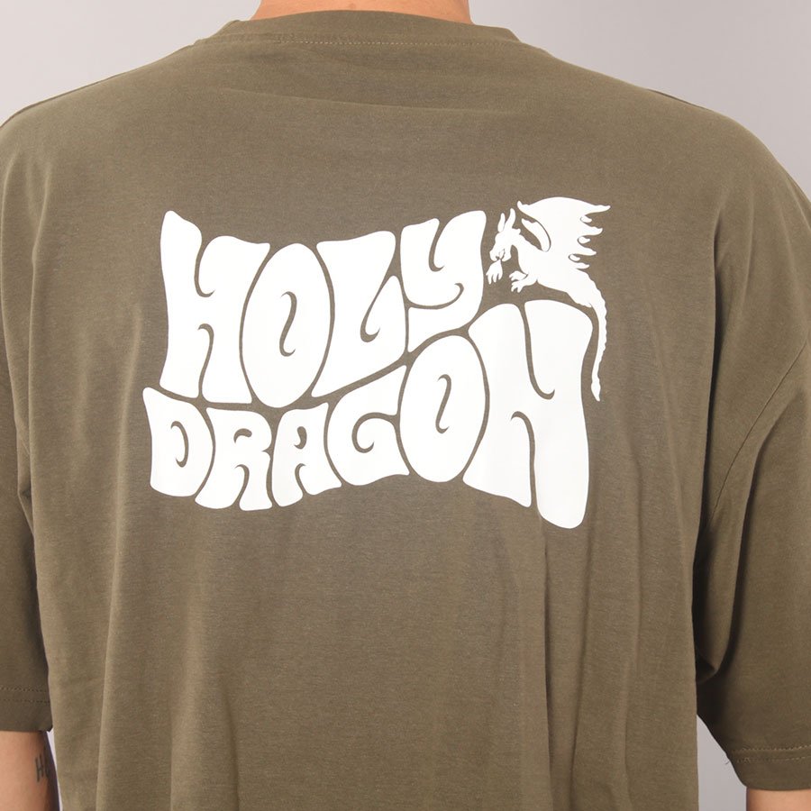 Holy Dragon Band T-shirt - Army Green