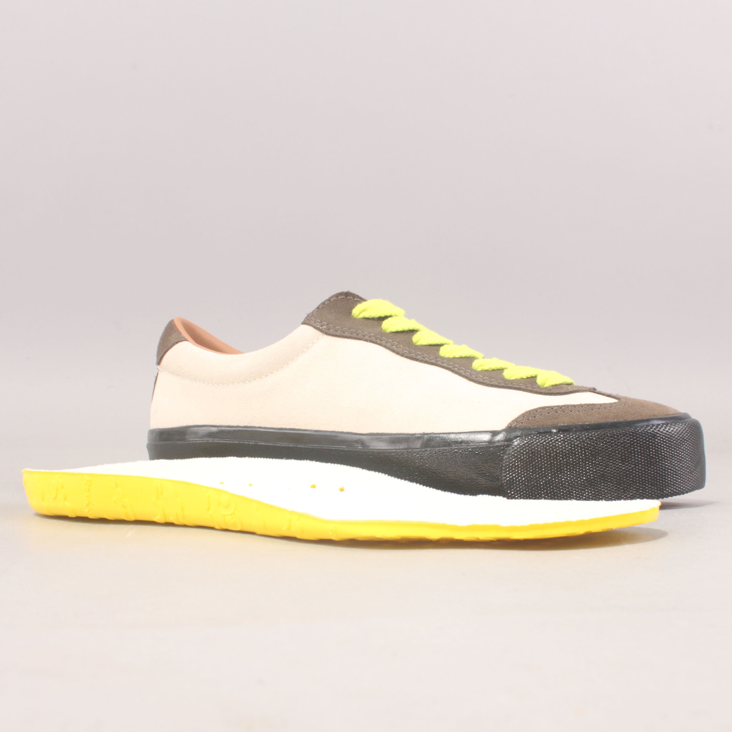 Last Resort AB VM004 Milic Suede Low -  Olive Cream/Black