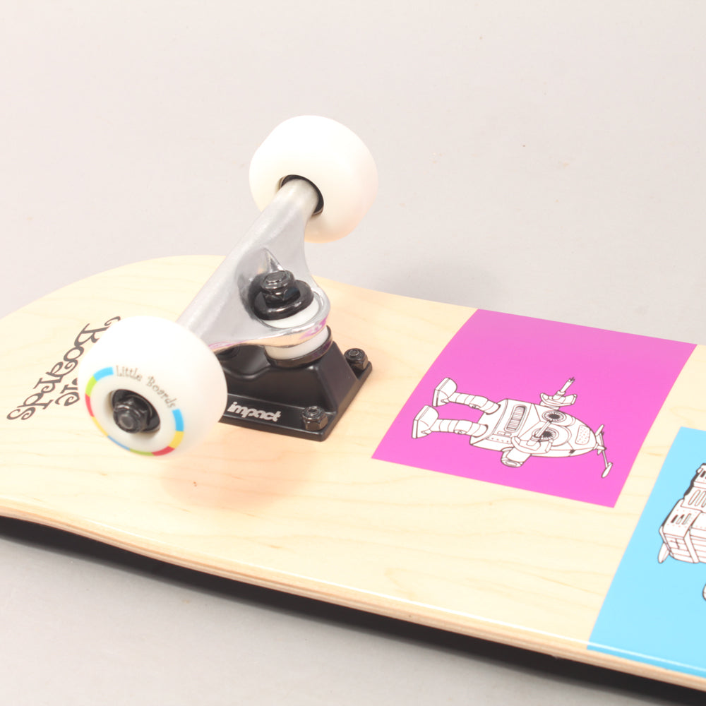 Little Boards Robots Mini Complete Skateboard