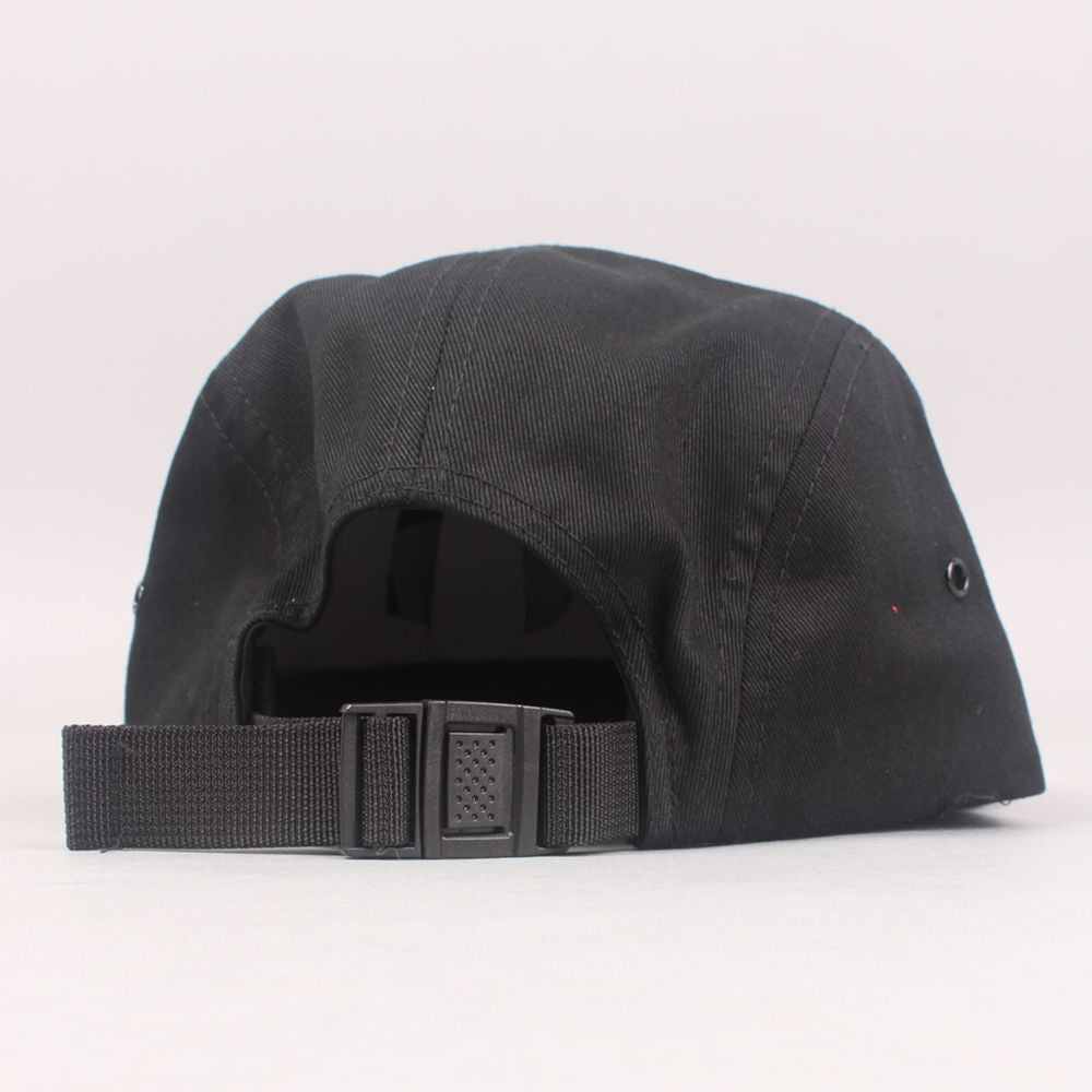 Blank 5-Panel Cap - Black