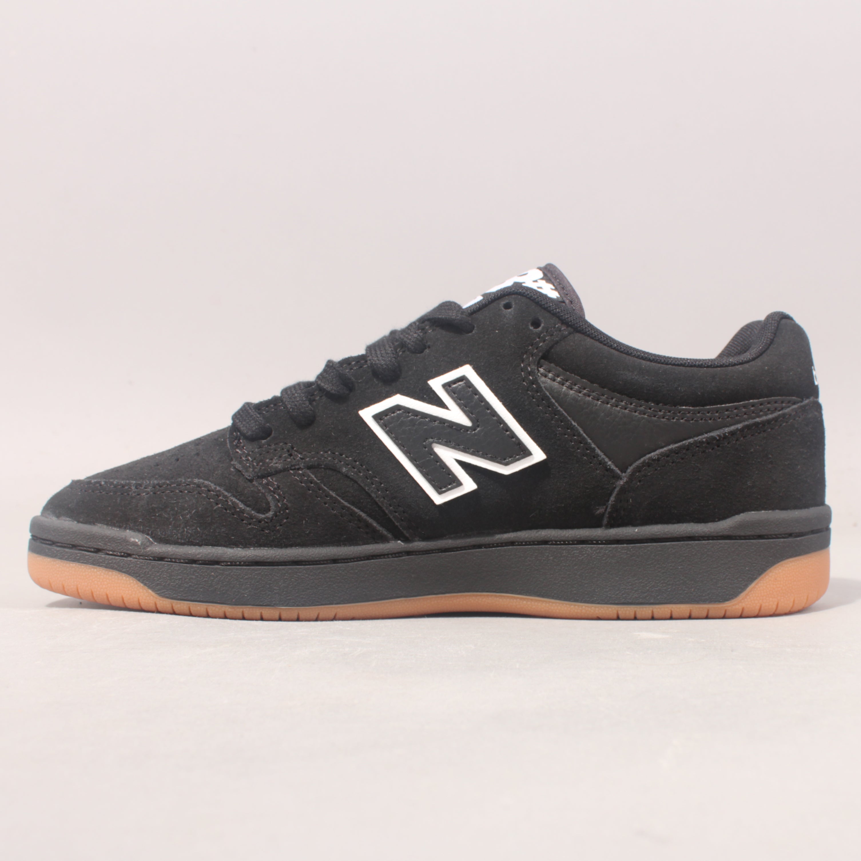 New Balance Numeric NM480  -  Black / Black / White