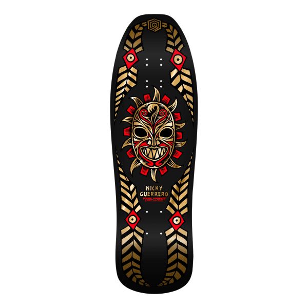 Powell Peralta Guerrero Mask Black Skateboard Deck