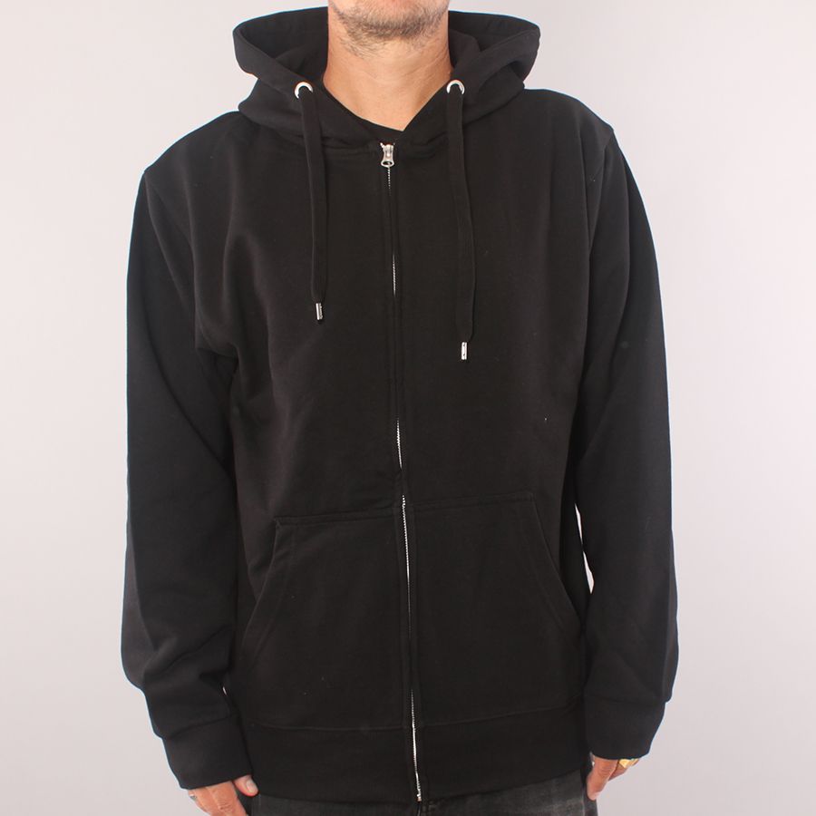 The Boss No Logo Zip Hood - Black
