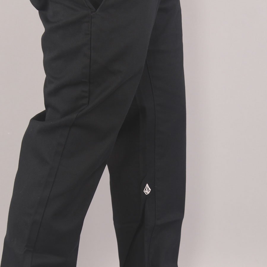 Volcom Frickin Straight Youth Chino Pants - Black