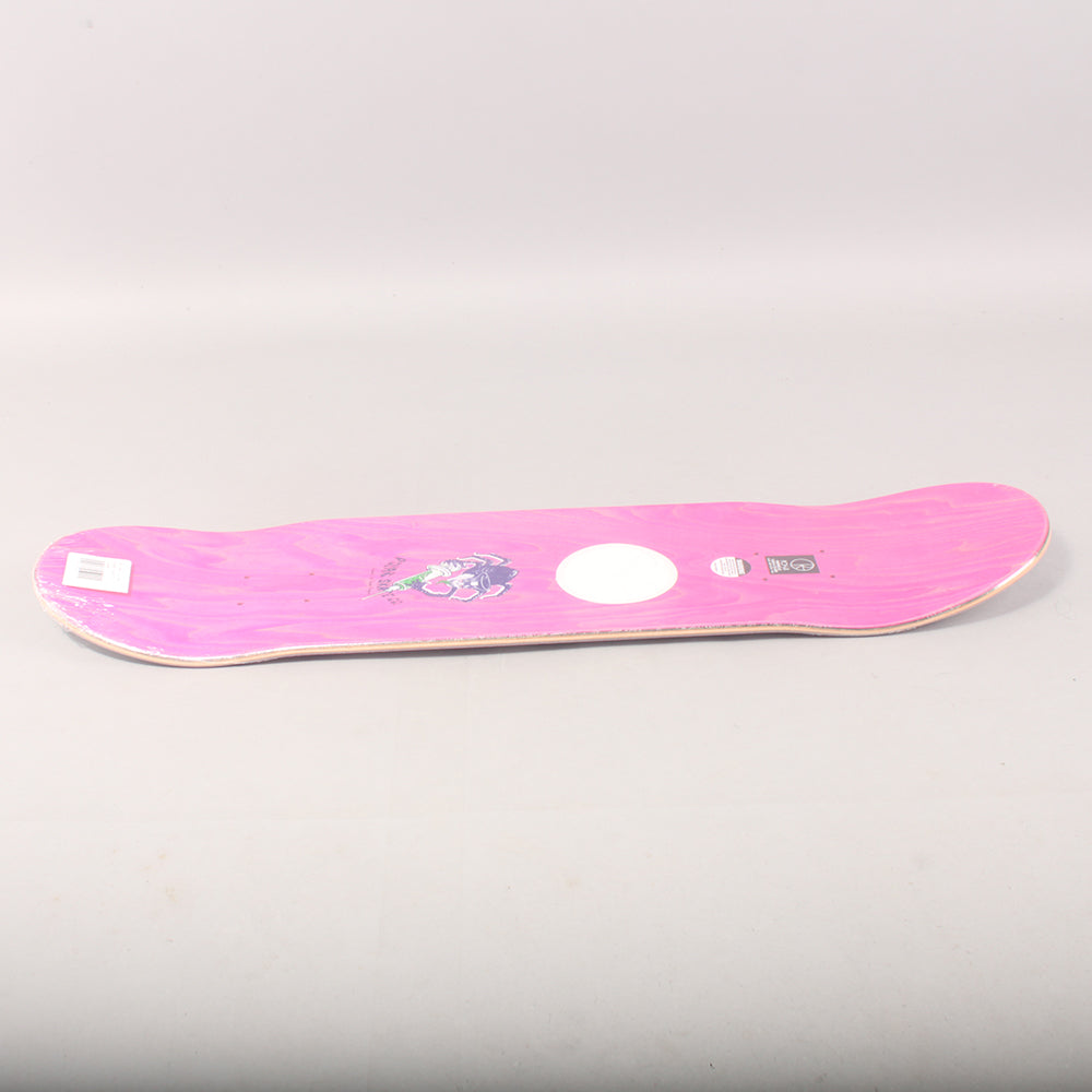 Polar Oski The Mask Skateboard Deck White