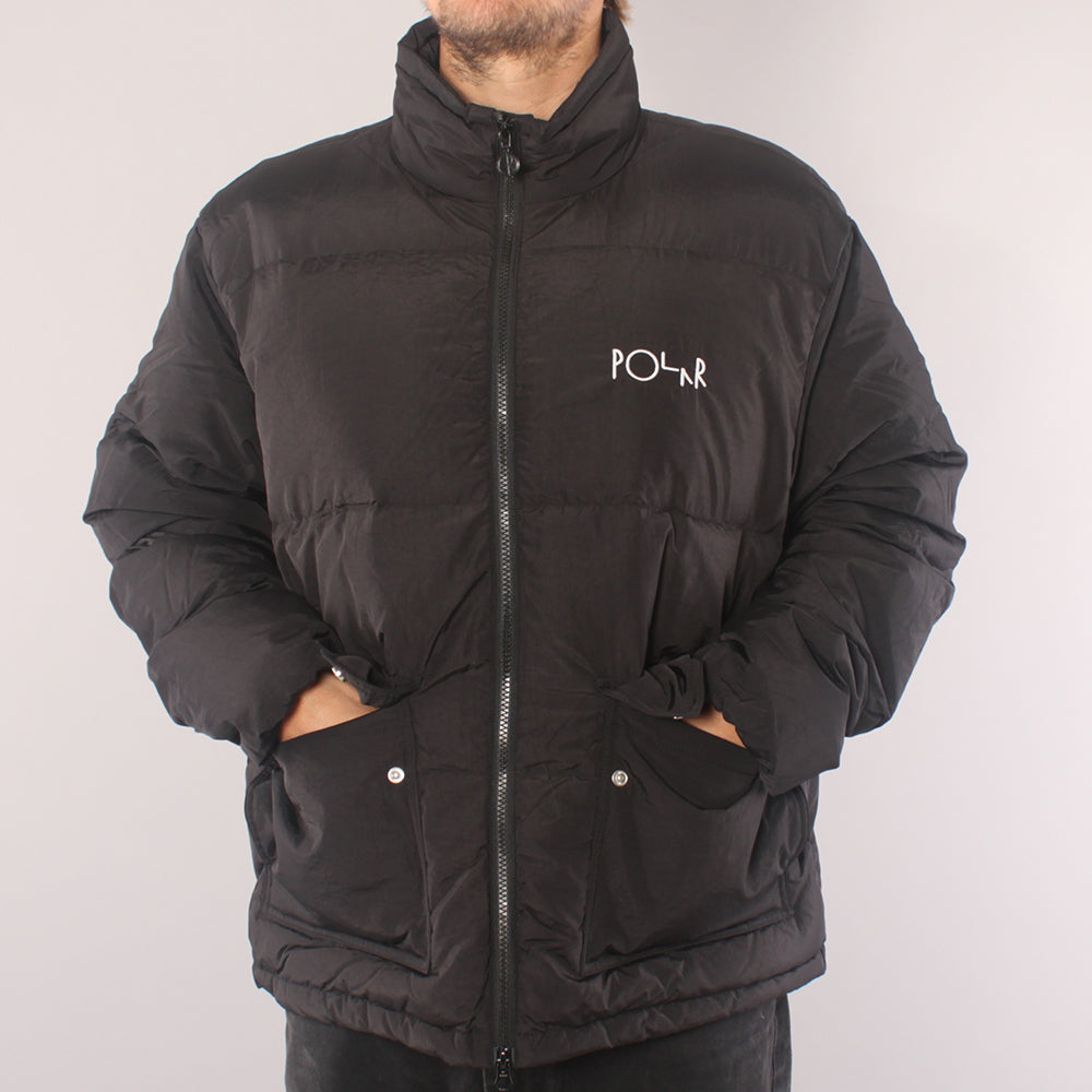 Polar Skate Co Pocket Puffer Jacket - Black