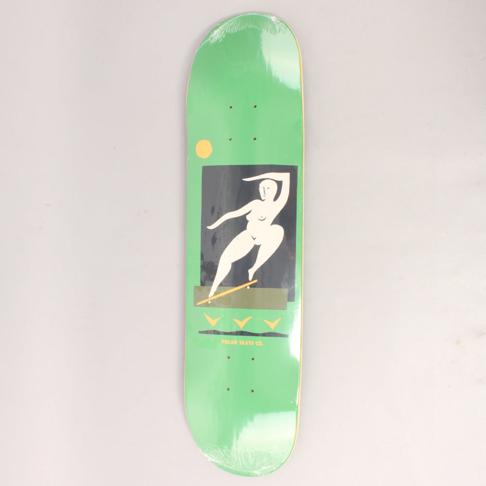 Polar Skate Co Team Bs Smith Green Skateboard Deck