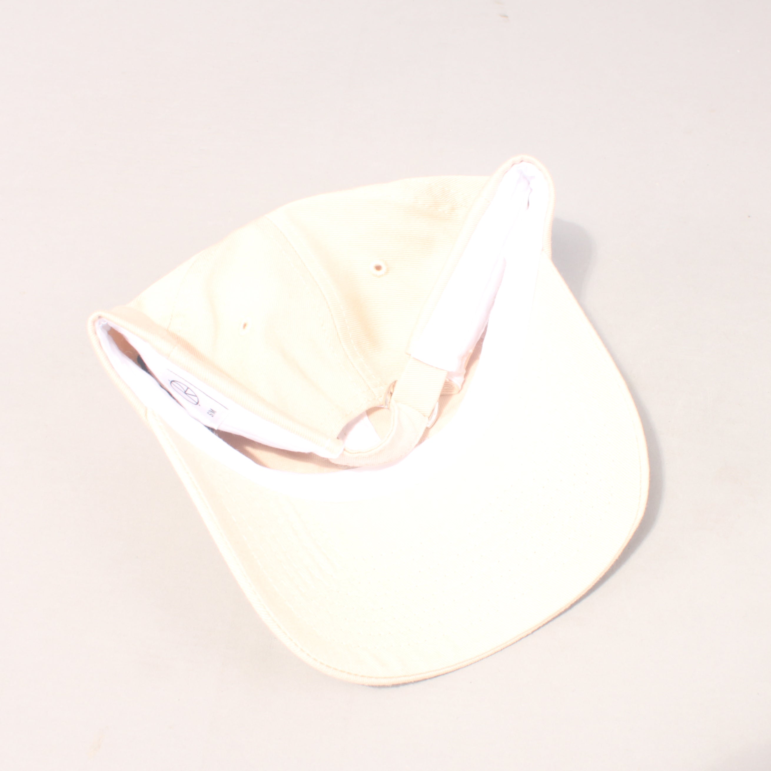 Polar Skate Co Varsity Logo Cap - Ecru