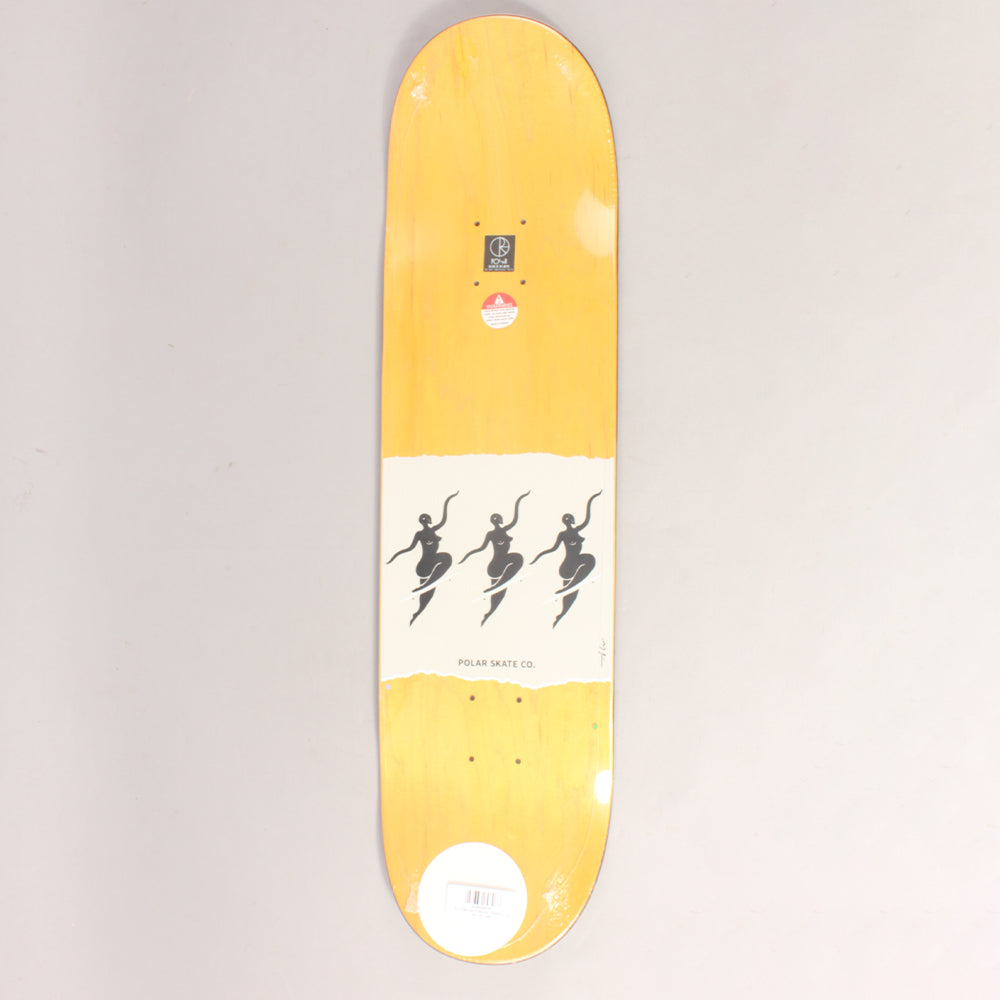 Polar Skate Co Team No Comply Blue Skateboard Deck