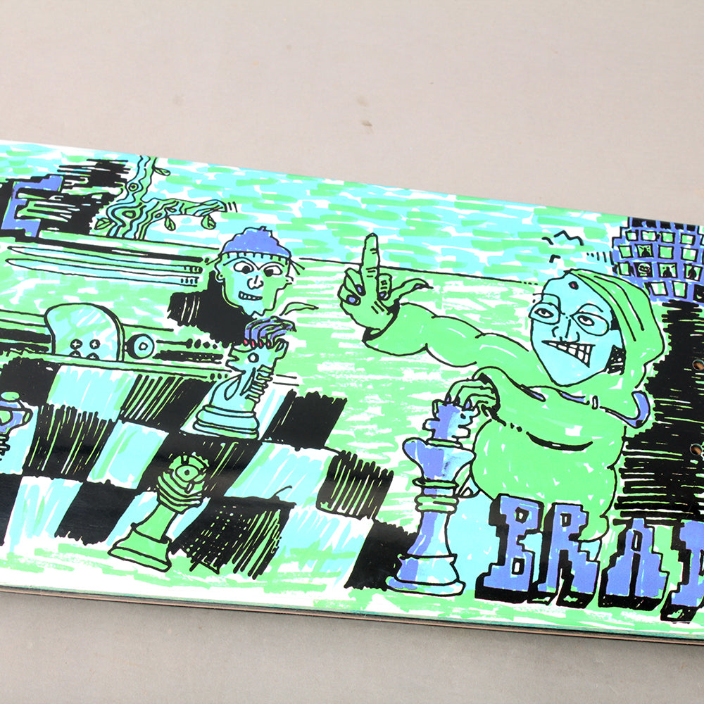 Polar Dane Brady Checkmate Skateboard Deck