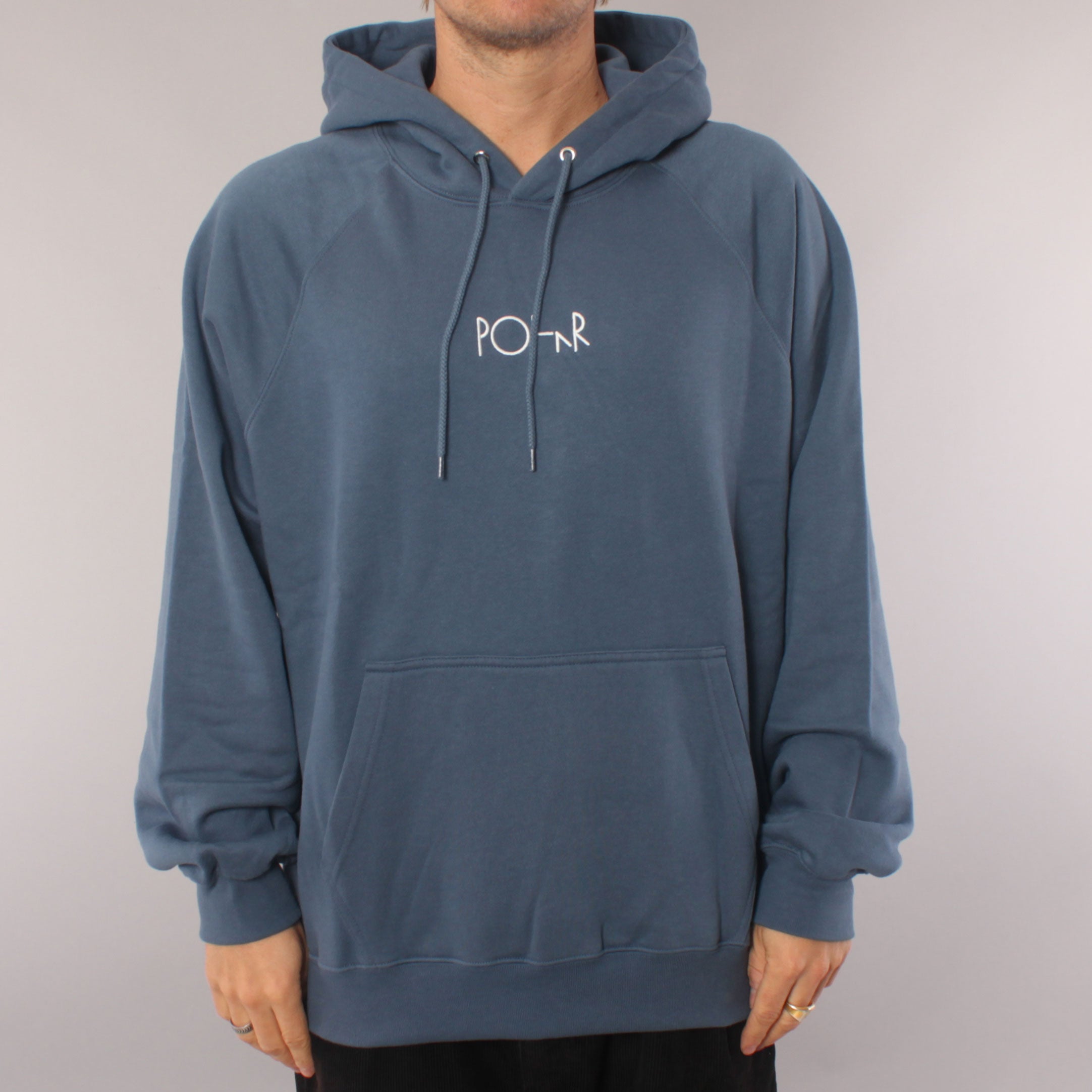 Polar Skate Co Default Hoodie - Grey Blue