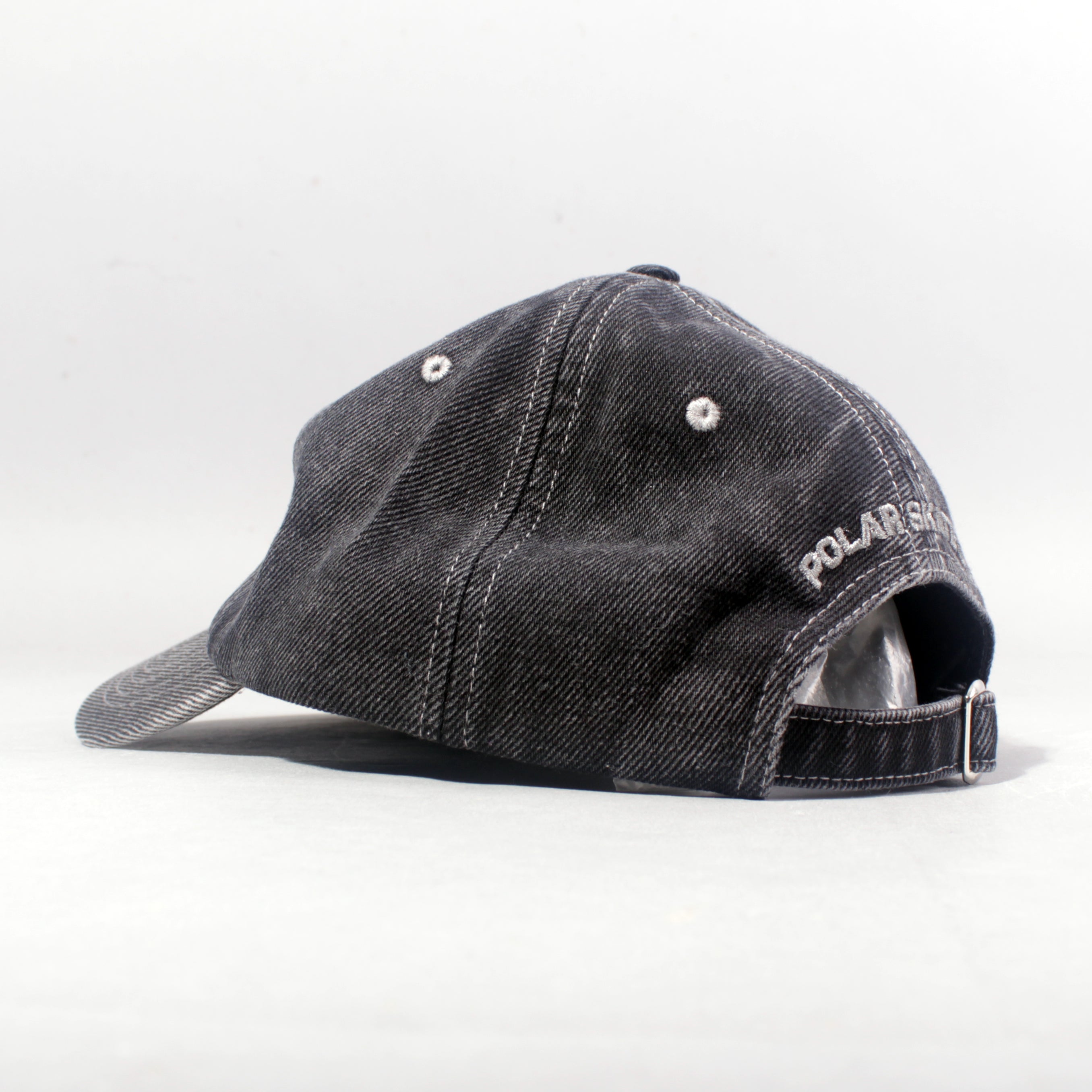 Polar Skate Co Sai Cap - Silver Black Denim