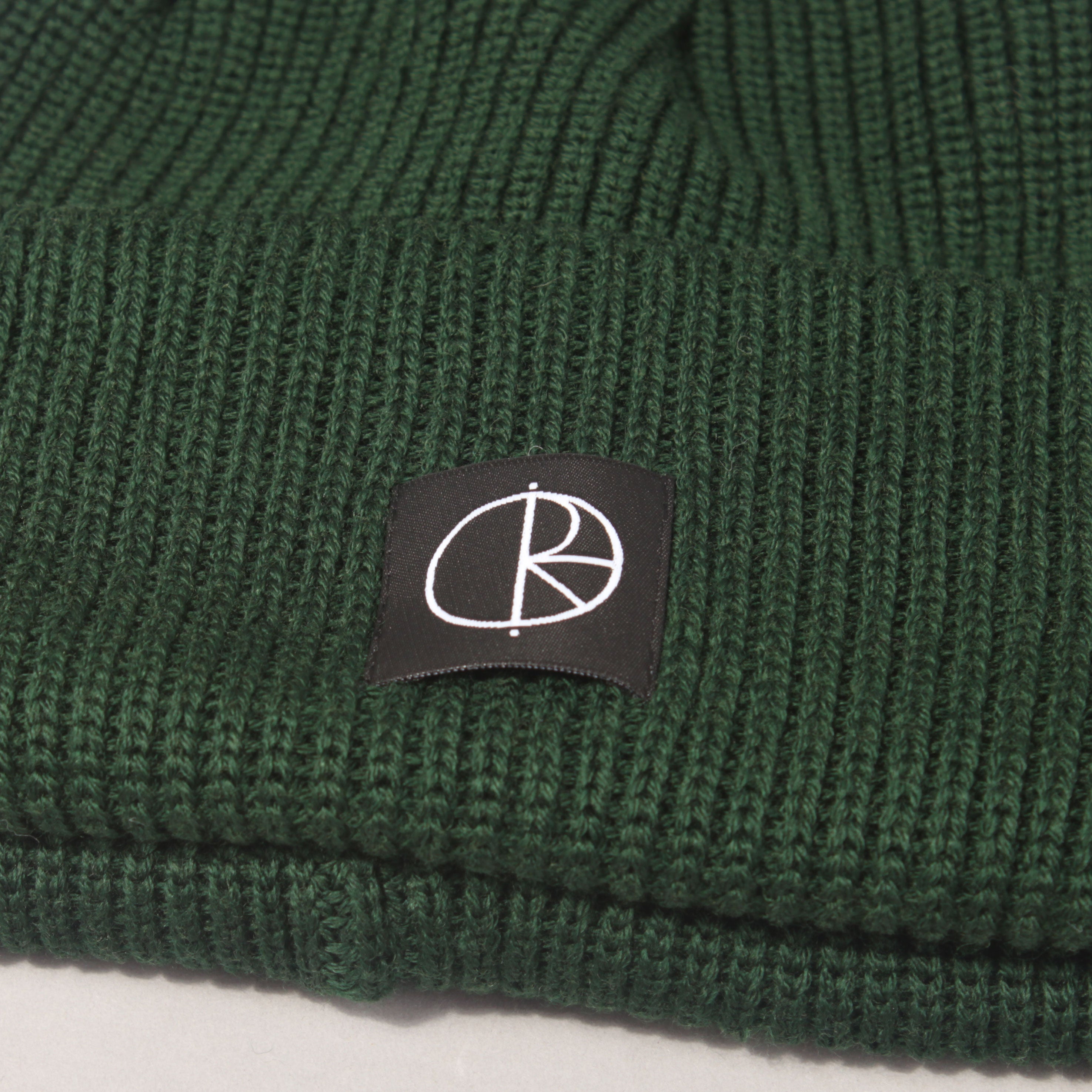 Polar Skate Co Merino Beanie  - Dark Green