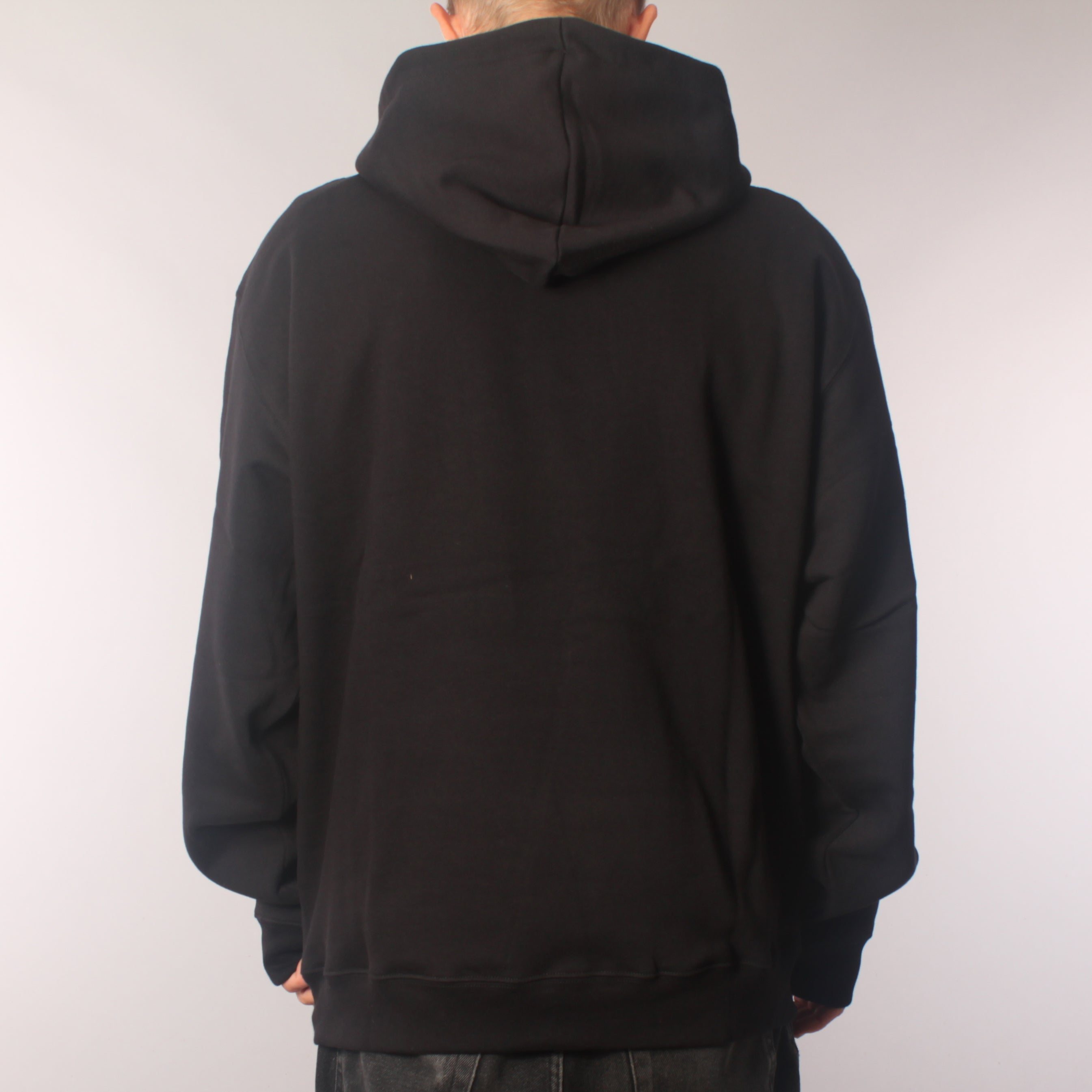 Polar Skate Co Metal Logo Dave Hoodie - Black