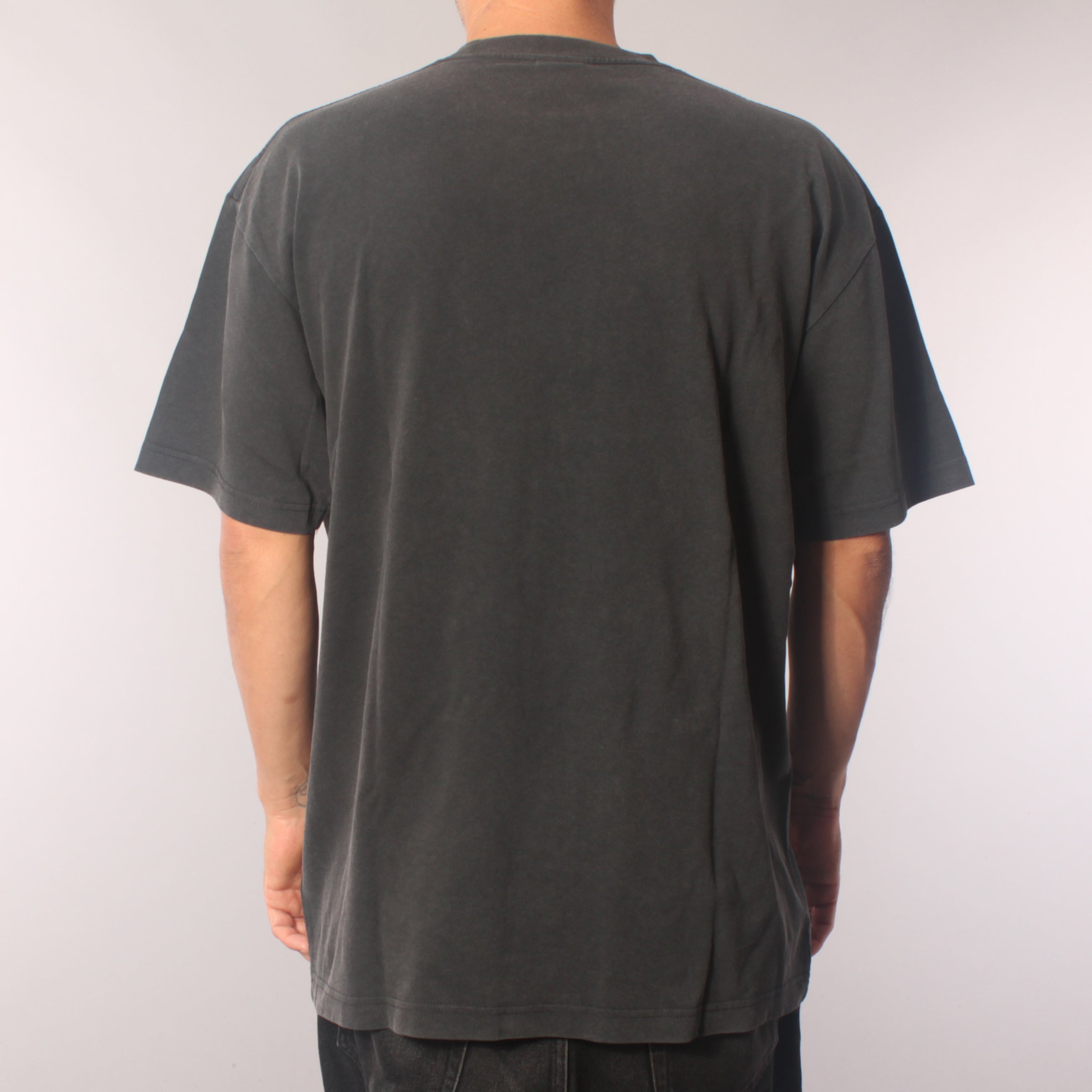 Polar Skate Co Metal Logo T-shirt - Silver Black