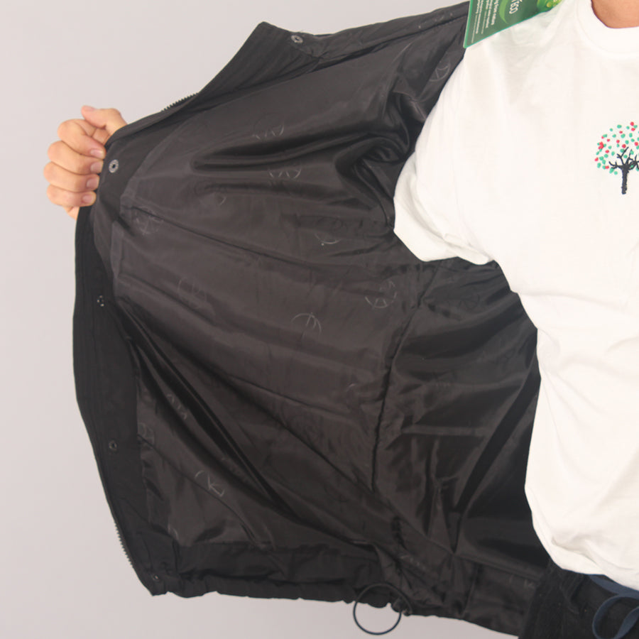 Polar Skate Co Hood Puffer Jacket - Black 