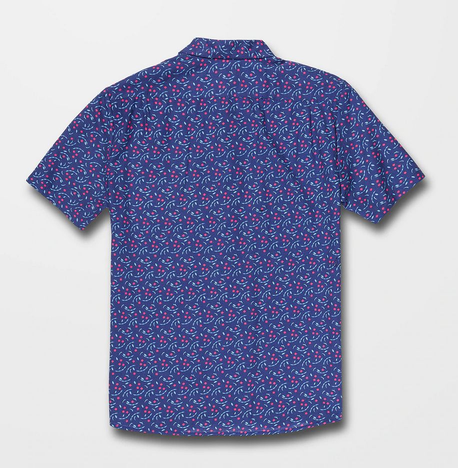 Volcom Rickshaw Woven SS - Blue Print