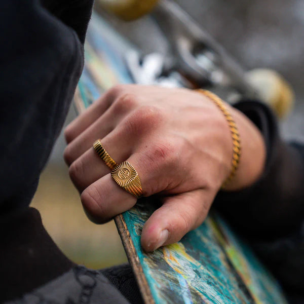 Northern Legacy Siempre Cut Band - Guldtonet ring