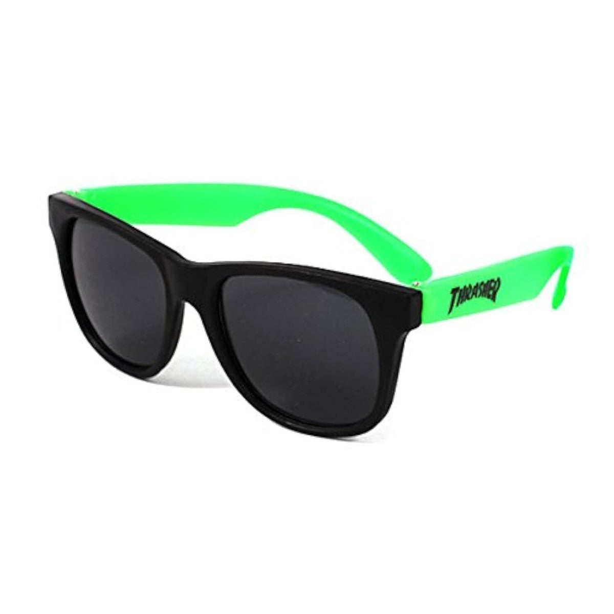 Thrasher Mag Logo Sunglasses - Black/Green