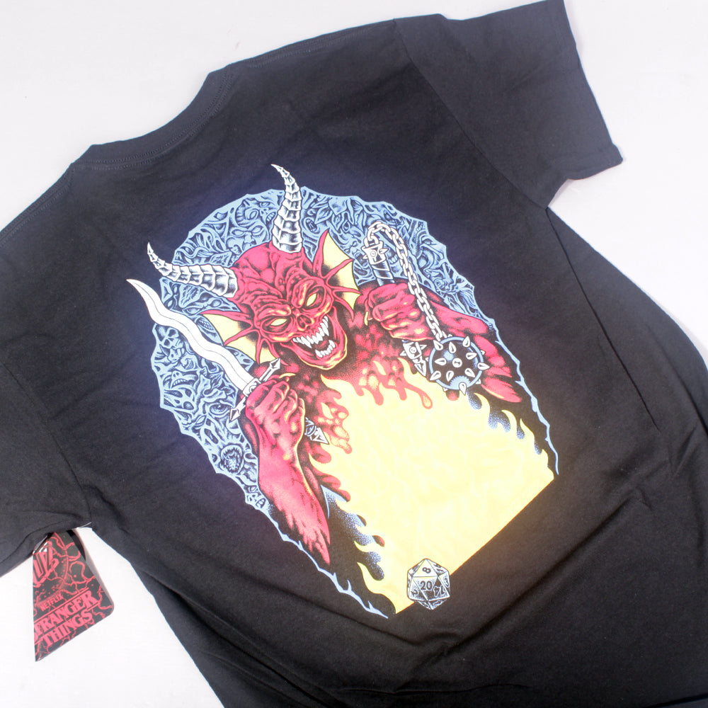 Santa Cruz x Stranger Things Hellfire Pit T-shirt -Black