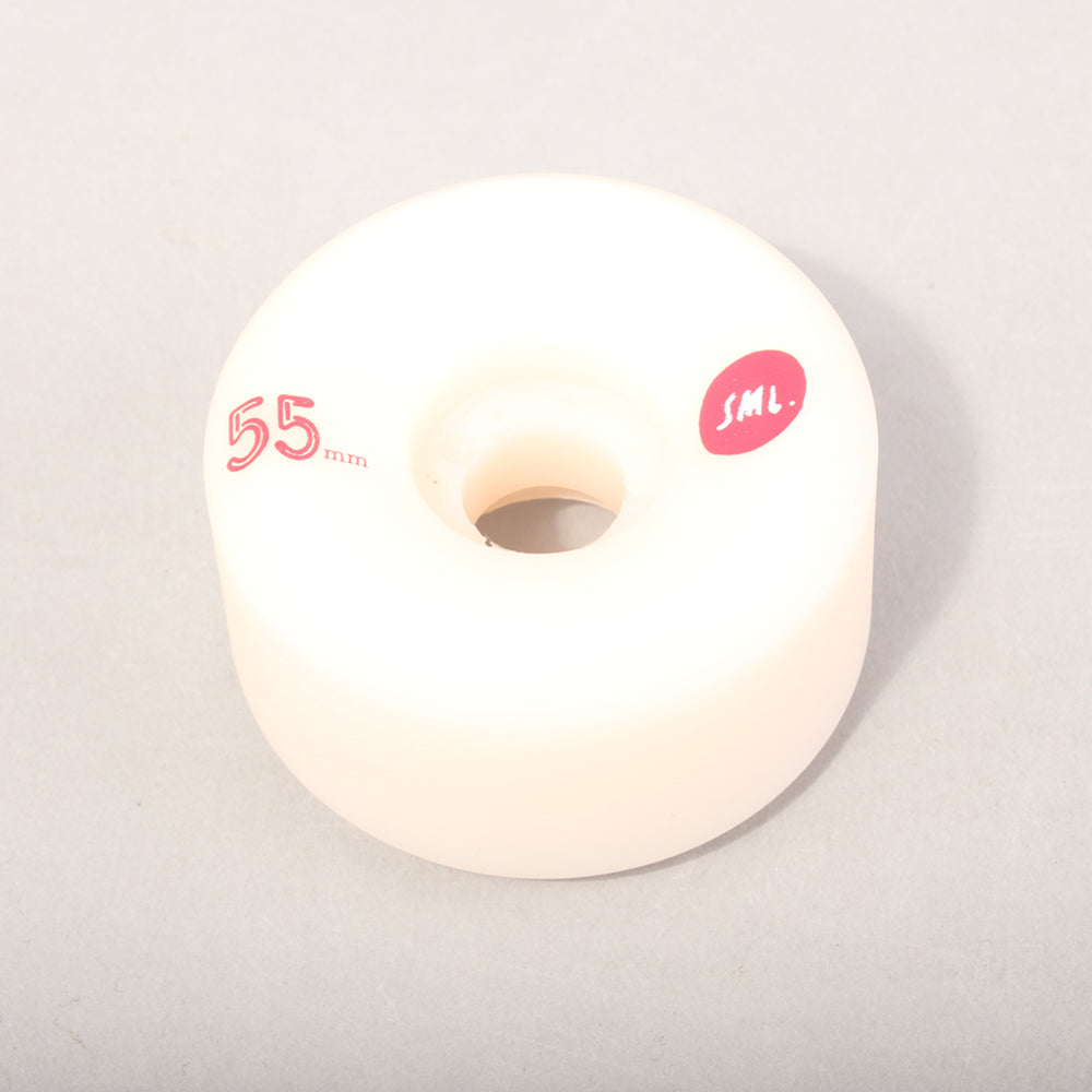 Sml Wheels Grocery Bag Skateboard Wheels - 99A White/Red