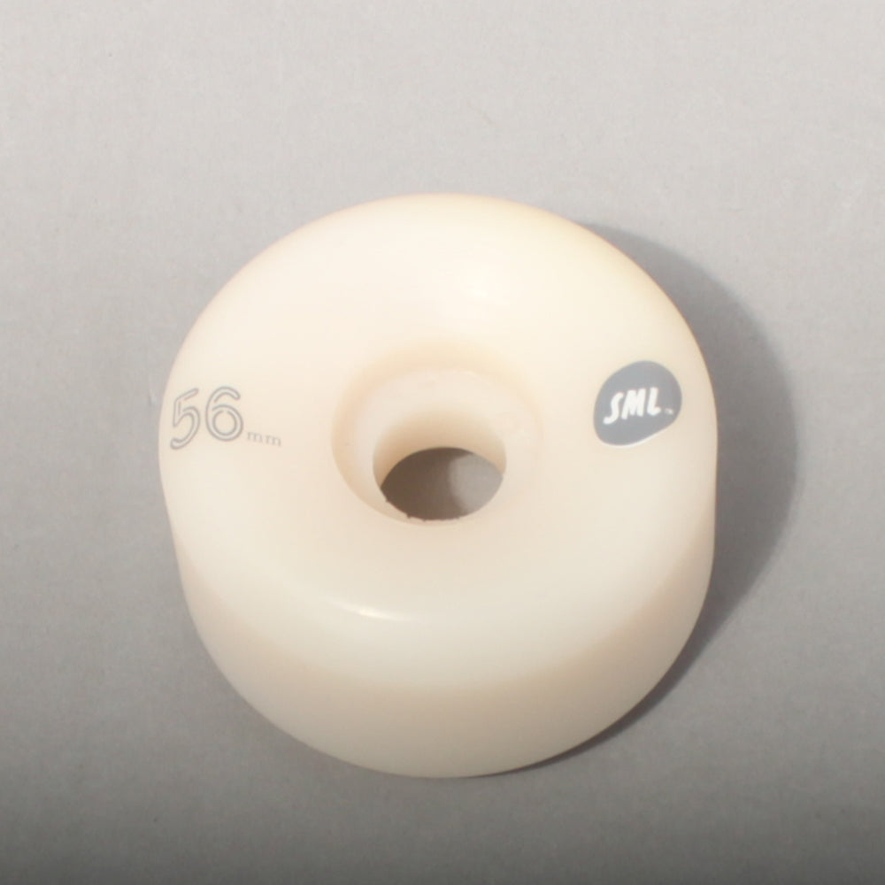 Sml Wheels Grocery Bag Skateboard Wheels - 99A White/Grey