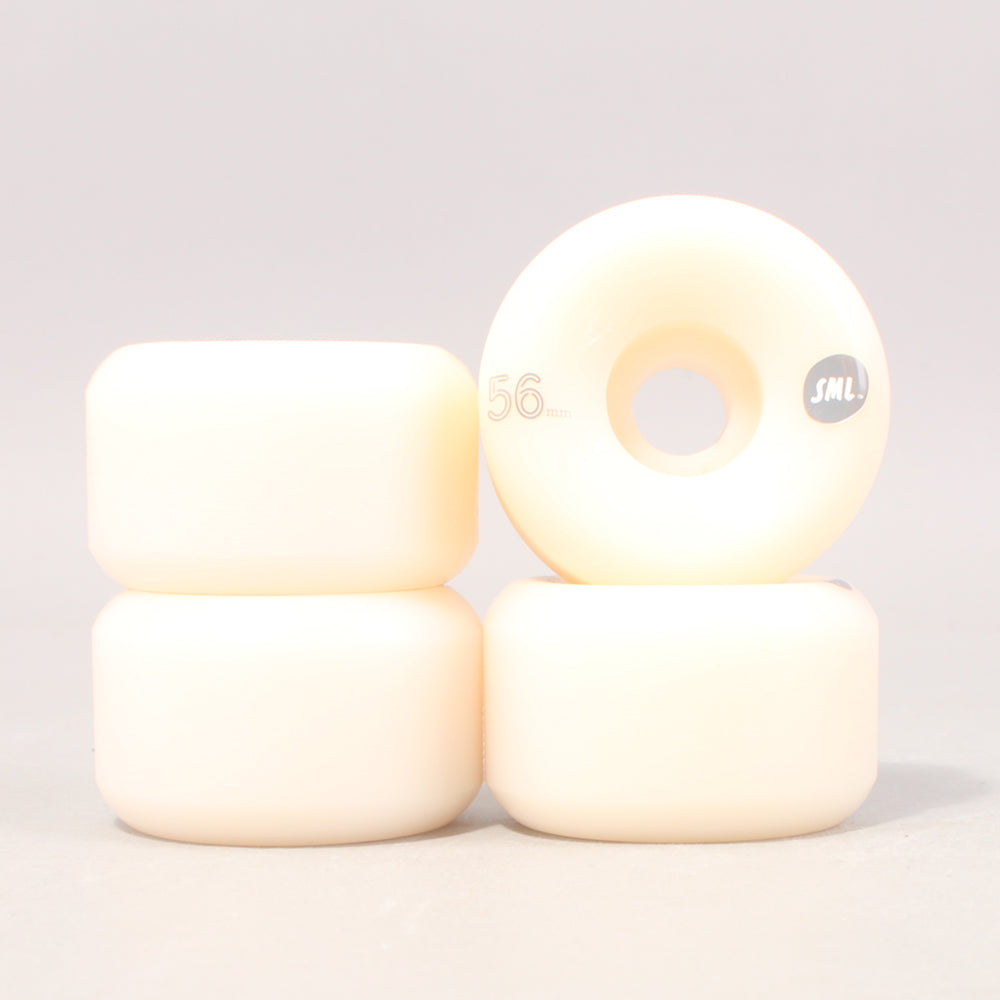 Sml Wheels Grocery Bag Skateboard Wheels - 99A White/Grey
