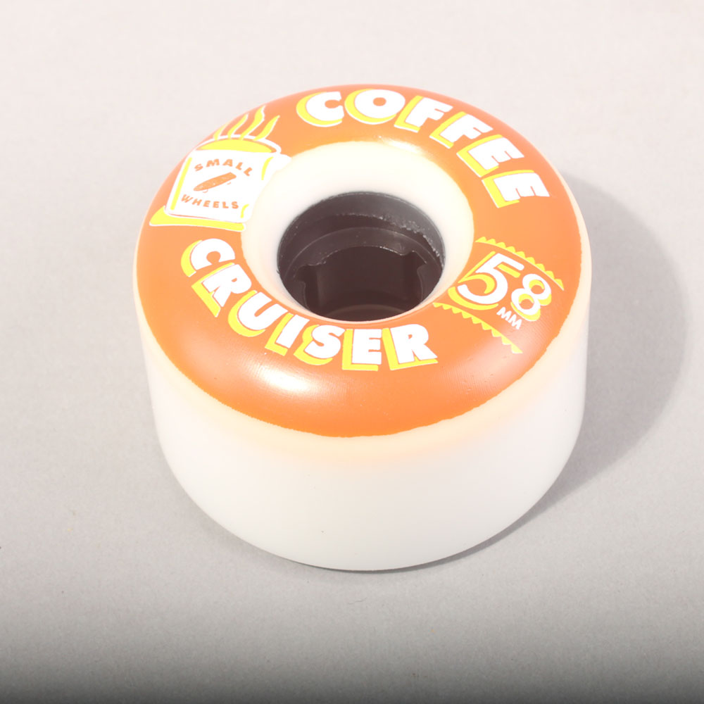 Sml Wheels Coffee Cruiser Skateboard Wheels - 78A Orange Print