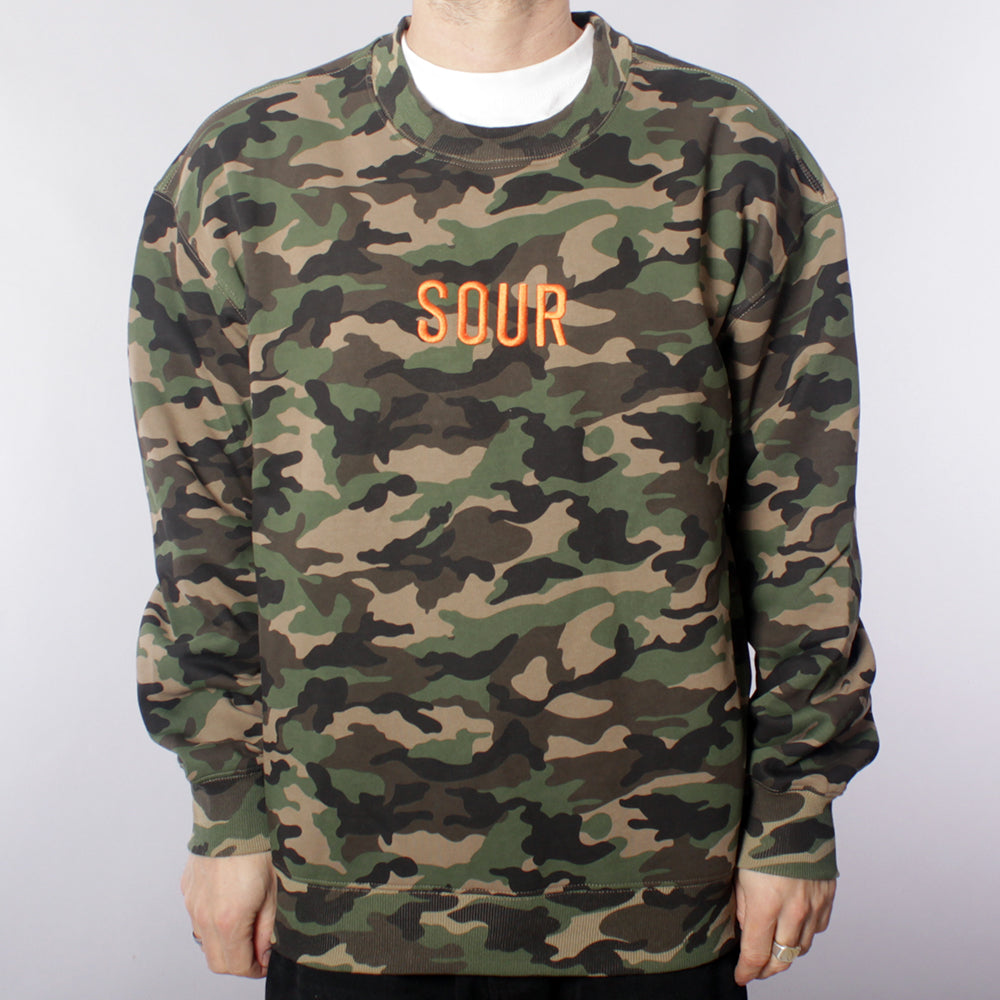 Sour Soloution Army Logo Crewneck - Camo