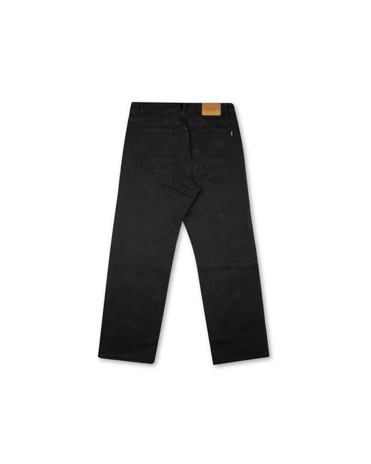 Sour Soloution Relaxed Baggy Jeans - Black