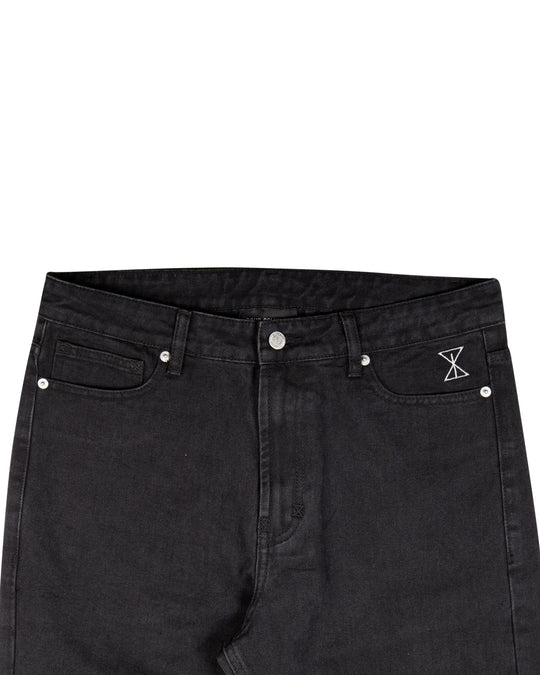 Sour Soloution Relaxed Baggy Jeans - Black